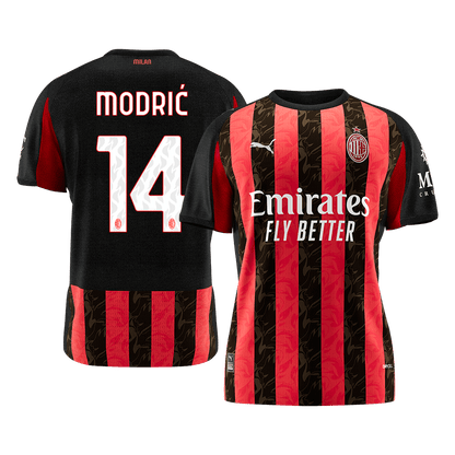 AC Milan Hjemmedrakt 2025/26 – MODRIĆ #14 [PREMIUM]