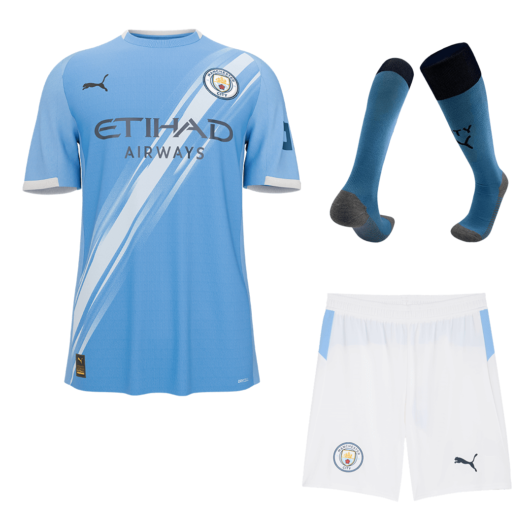 Manchester City Hjemmedraktsett 3-deler 2025/26 [PREMIUM]