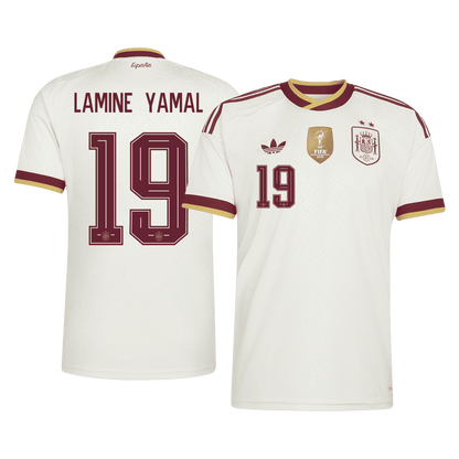 [Champion Edition] Spania Bortedrakt VM 2026 – LAMINE YAMAL #19