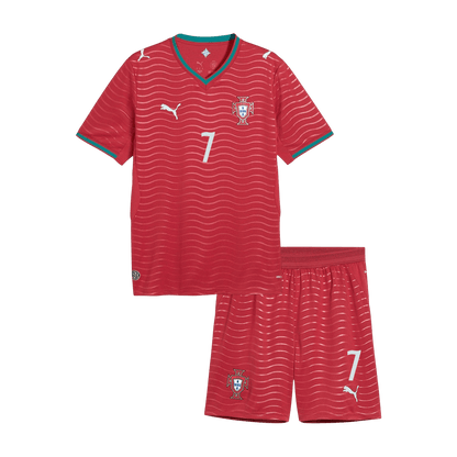 Portugal Hjemmedraktsett Barn VM 2026 – RONALDO #7 – bilde 11