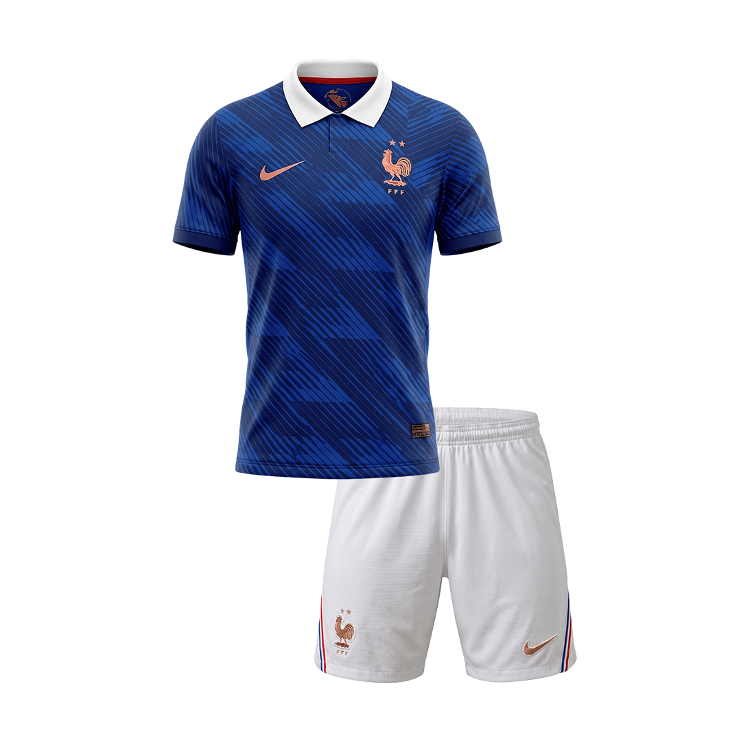 Frankrike Hjemmedraktsett Barn VM 2026