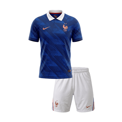 Frankrike Hjemmedraktsett Barn VM 2026