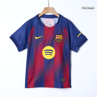 Barcelona Hjemmedraktsett Barn 2025/26 – bilde 14