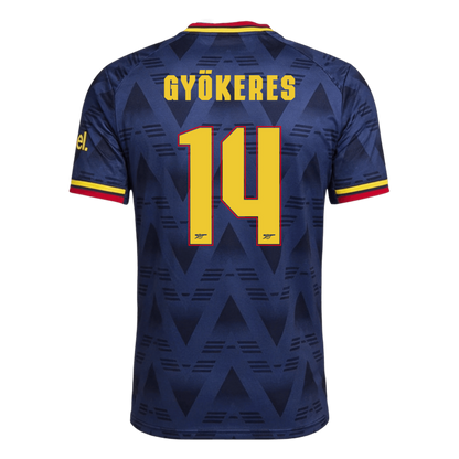 Arsenal Bortedrakt 2026/27 – GYÖKERES #14 – UCL (Spillerversjon)