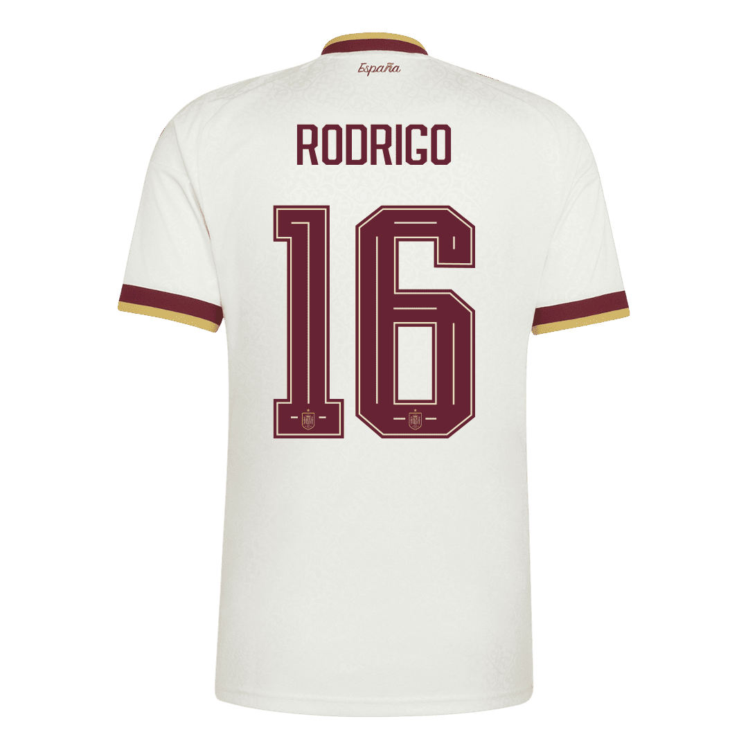 [Champion Edition] Spania Bortedrakt VM 2026 – RODRIGO #16