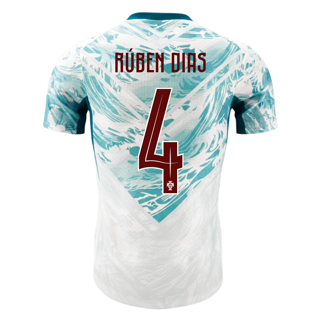 Portugal Bortedrakt VM 2026 – RÚBEN DIAS #4 (Spillerversjon) – bilde 9