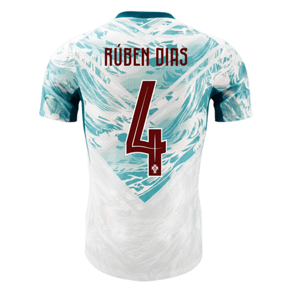 Portugal Bortedrakt VM 2026 – RÚBEN DIAS #4 (Spillerversjon) – bilde 9