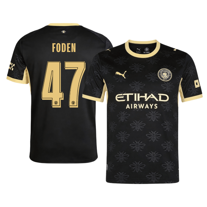 Manchester City Bortedrakt 2026/27 – FODEN #47 – UCL