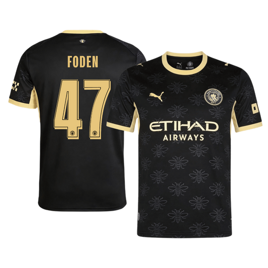 Manchester City Bortedrakt 2026/27 – FODEN #47 – UCL