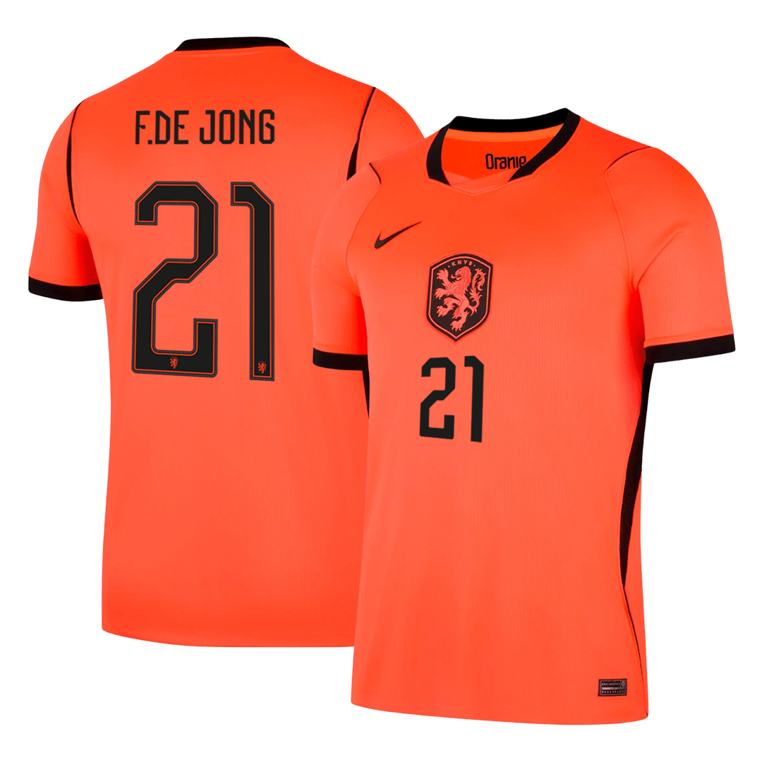 Nederland Hjemmedrakt VM 2026 – F.DE JONG #21