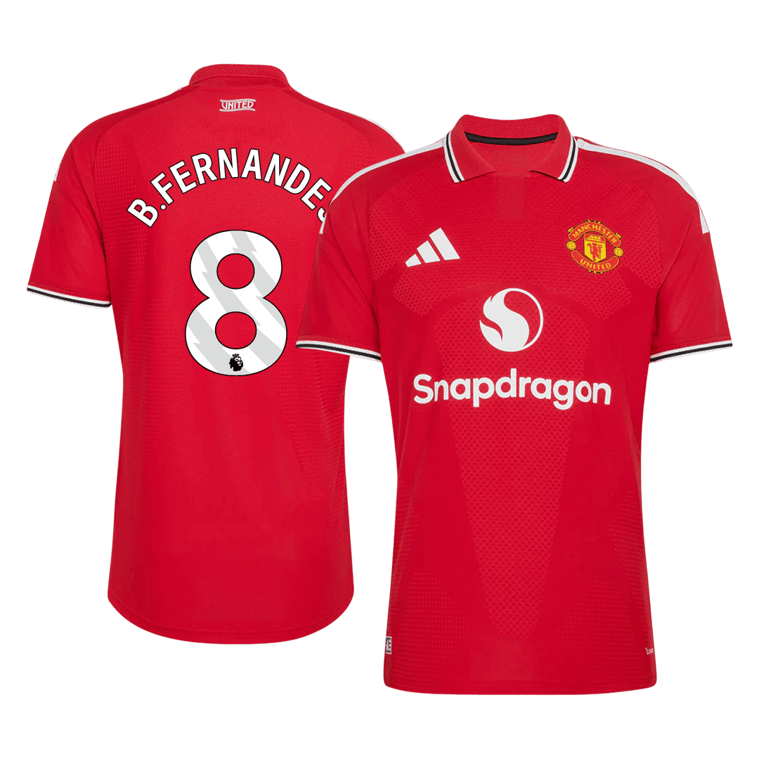 Manchester United Hjemmedrakt 2026/27 – B. FERNANDES #8 (Spillerversjon)
