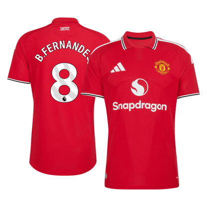 Manchester United Hjemmedrakt 2026/27 – B. FERNANDES #8 (Spillerversjon)