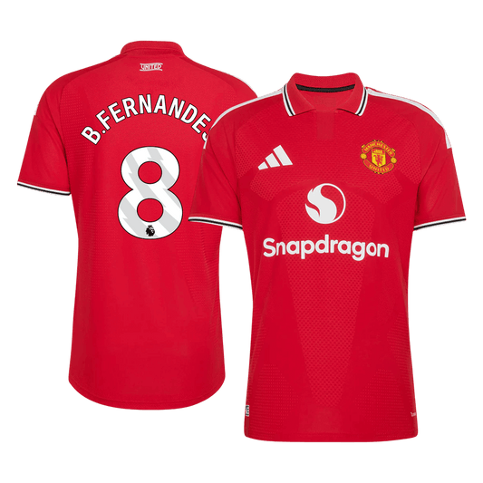 Manchester United Hjemmedrakt 2026/27 – B. FERNANDES #8 (Spillerversjon)