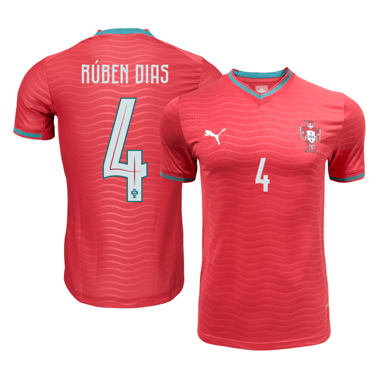Portugal Hjemmedrakt VM 2026 – RÚBEN DIAS #4 (Spillerversjon)