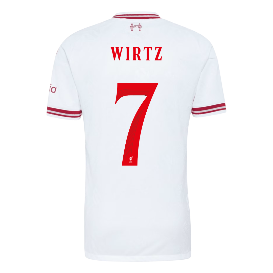 Liverpool Bortedrakt 2026/27 – WIRTZ #7 – UCL (Spillerversjon)