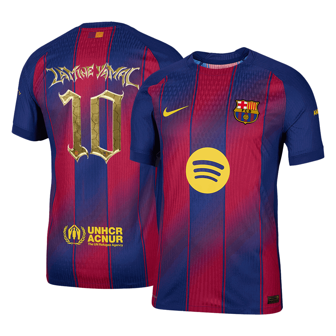 Barcelona Hjemmedrakt 2025/26 – LAMINE YAMAL #10 (Spillerversjon)