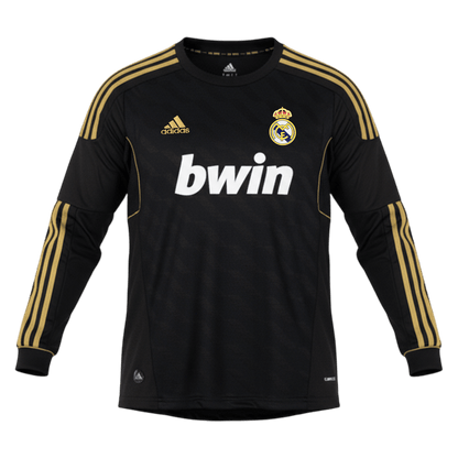 Real Madrid Retro Langermet Bortedrakt 2011/12