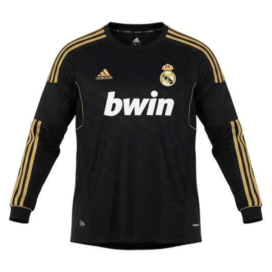 Real Madrid Retro Langermet Bortedrakt 2011/12