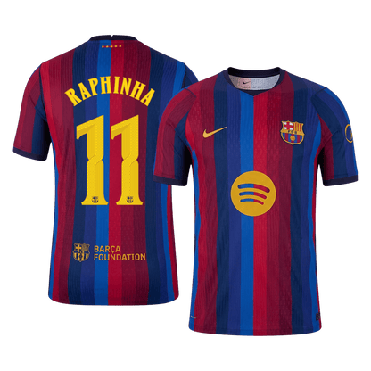 Barcelona Hjemmedrakt 2026/27 – RAPHINHA #11 – UCL (Spillerversjon)