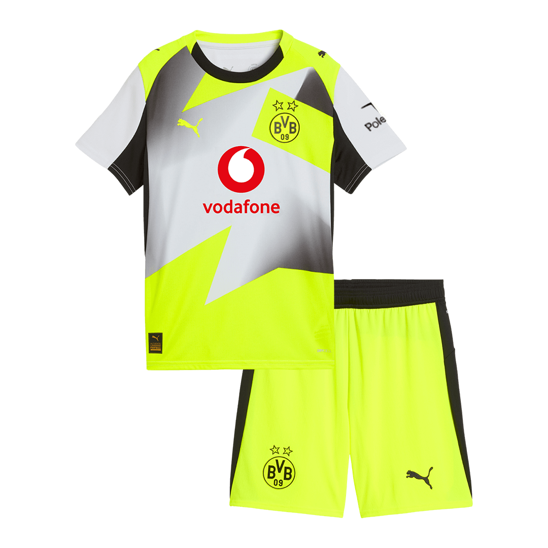 Borussia Dortmund Bortedraktsett Barn 2025/26