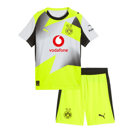 Borussia Dortmund Bortedraktsett Barn 2025/26