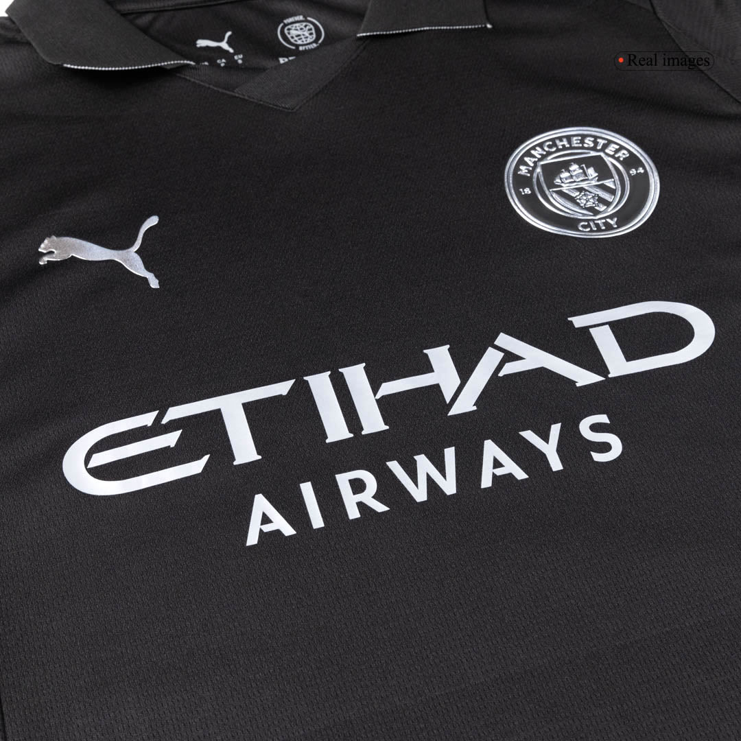 Manchester City Bortedrakt 2025/26 – HAALAND #9 – bilde 4