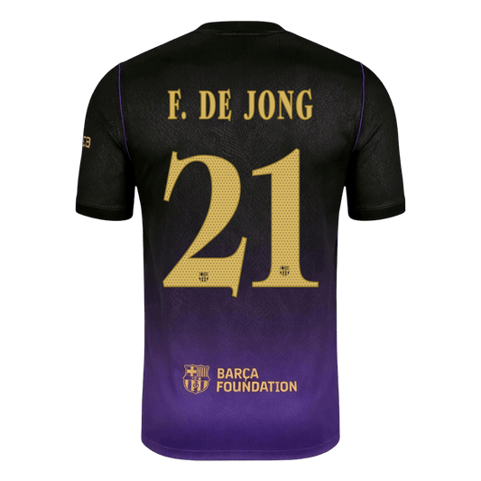 Barcelona Bortedrakt 2026/27 – F. DE JONG #21 – UCL