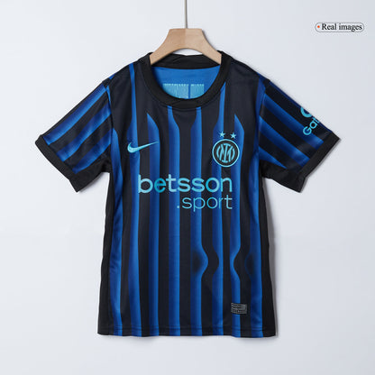 Inter Milan Hjemmedraktsett Barn 3-deler 2025/26 – bilde 15