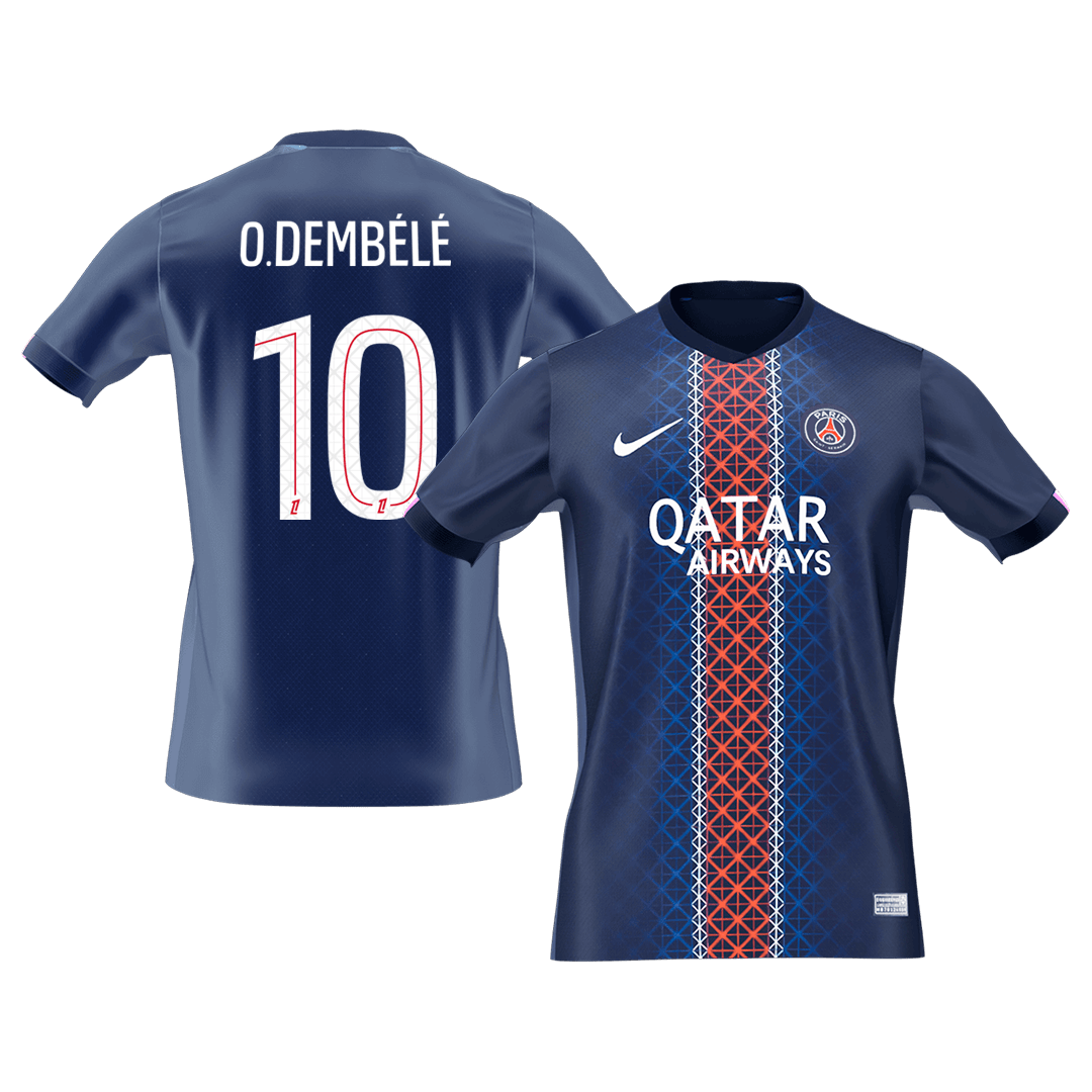 PSG Hjemmedrakt 2025/26 – O.DEMBÉLÉ #10 [PREMIUM]