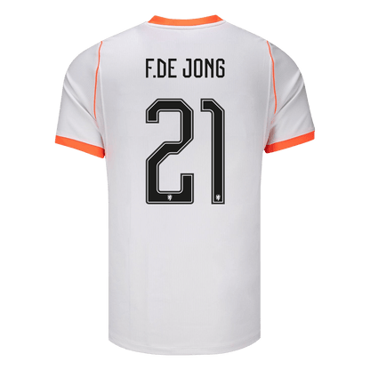 Nederland Bortedrakt VM 2026 – F.DE JONG #21 – bilde 3