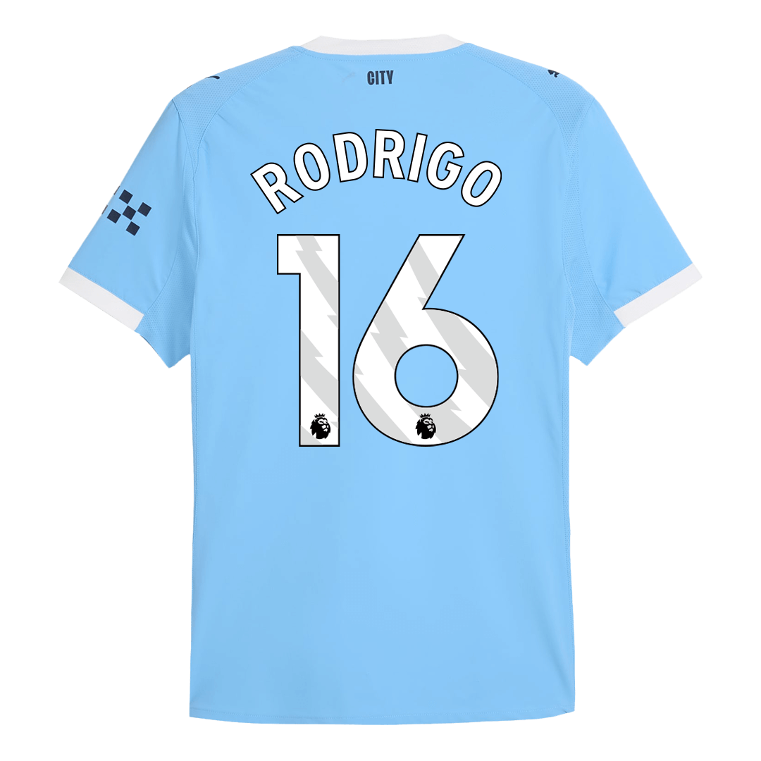 Manchester City Hjemmedrakt 2025/26 – RODRIGO #16 (Spillerversjon) – bilde 13