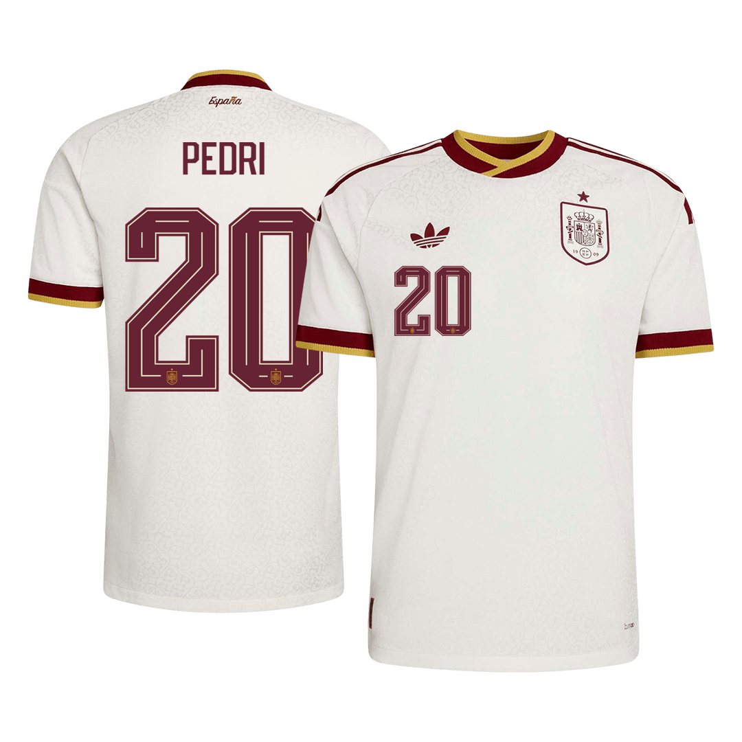 Spania Bortedrakt VM 2026 – PEDRI #20 (Spillerversjon)