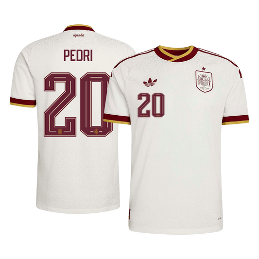 Spania Bortedrakt VM 2026 – PEDRI #20 (Spillerversjon)