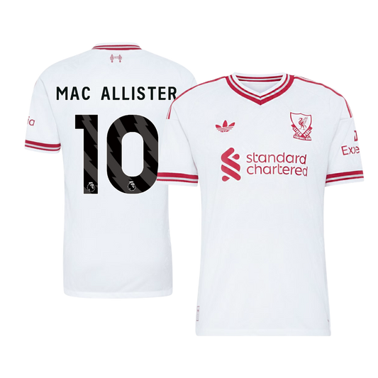 Liverpool Bortedrakt 2026/27 – MAC ALLISTER #10 (Spillerversjon)