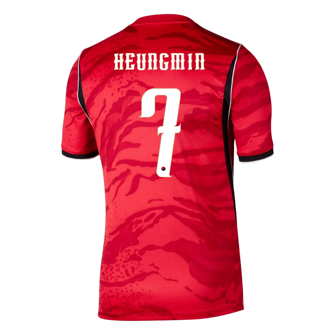 Sør-Korea VM Hjemmedrakt 2026 – HEUNGMIN #7 – bilde 2