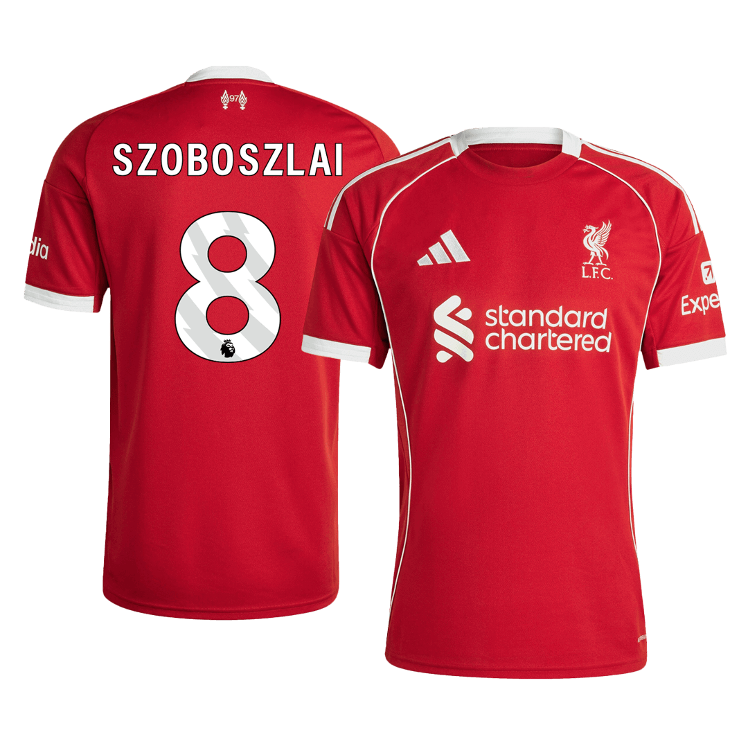 Liverpool Hjemmedrakt 2025/26 – SZOBOSZLAI #8