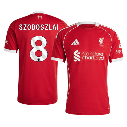 Liverpool Hjemmedrakt 2025/26 – SZOBOSZLAI #8