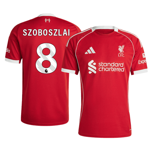 Liverpool Hjemmedrakt 2025/26 – SZOBOSZLAI #8