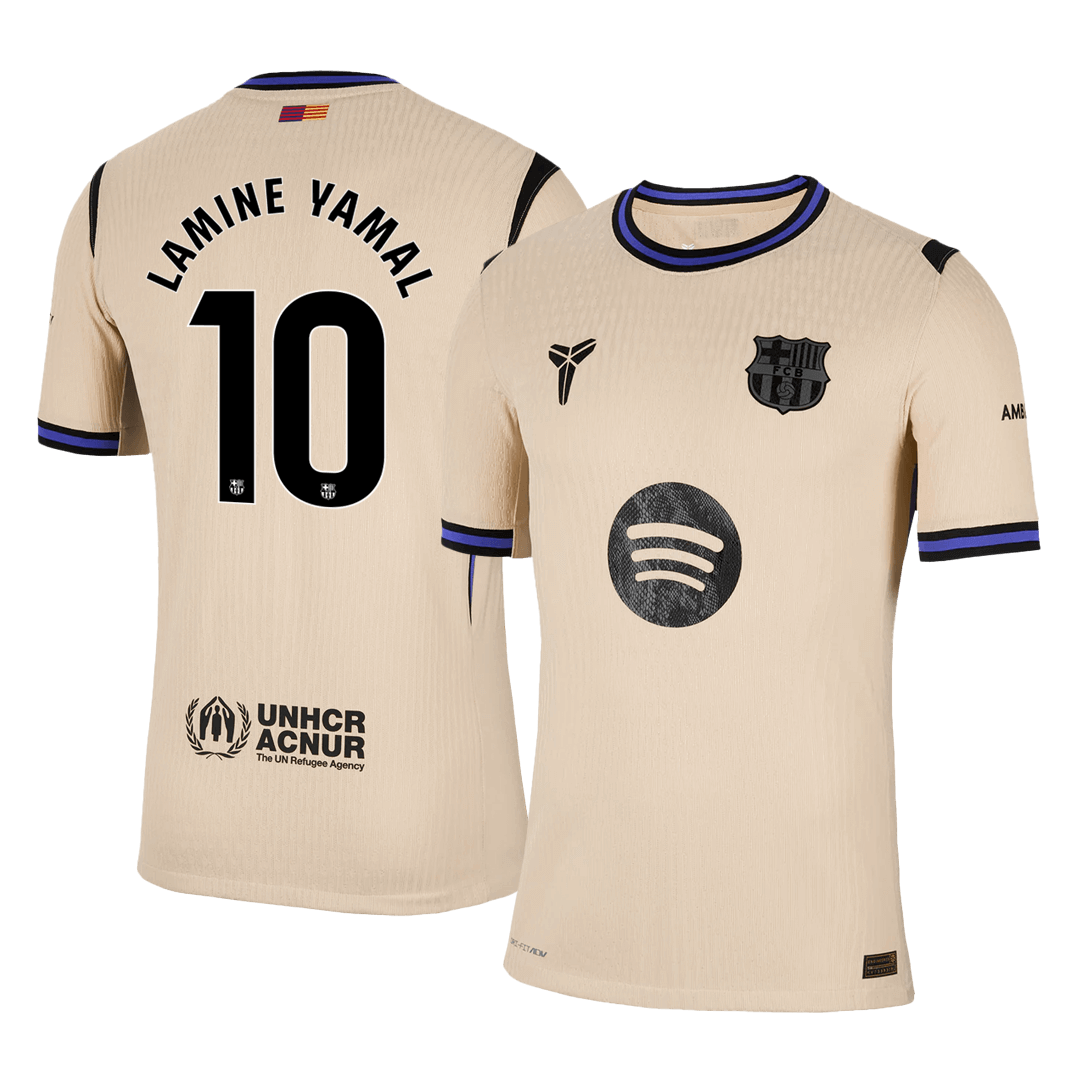 Barcelona Bortedrakt 2025/26 – LAMINE YAMAL #10 (Spillerversjon)