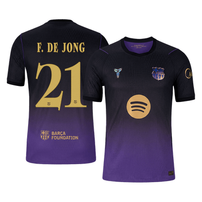 Barcelona Bortedrakt 2026/27 – F. DE JONG #21 – UCL (Spillerversjon)