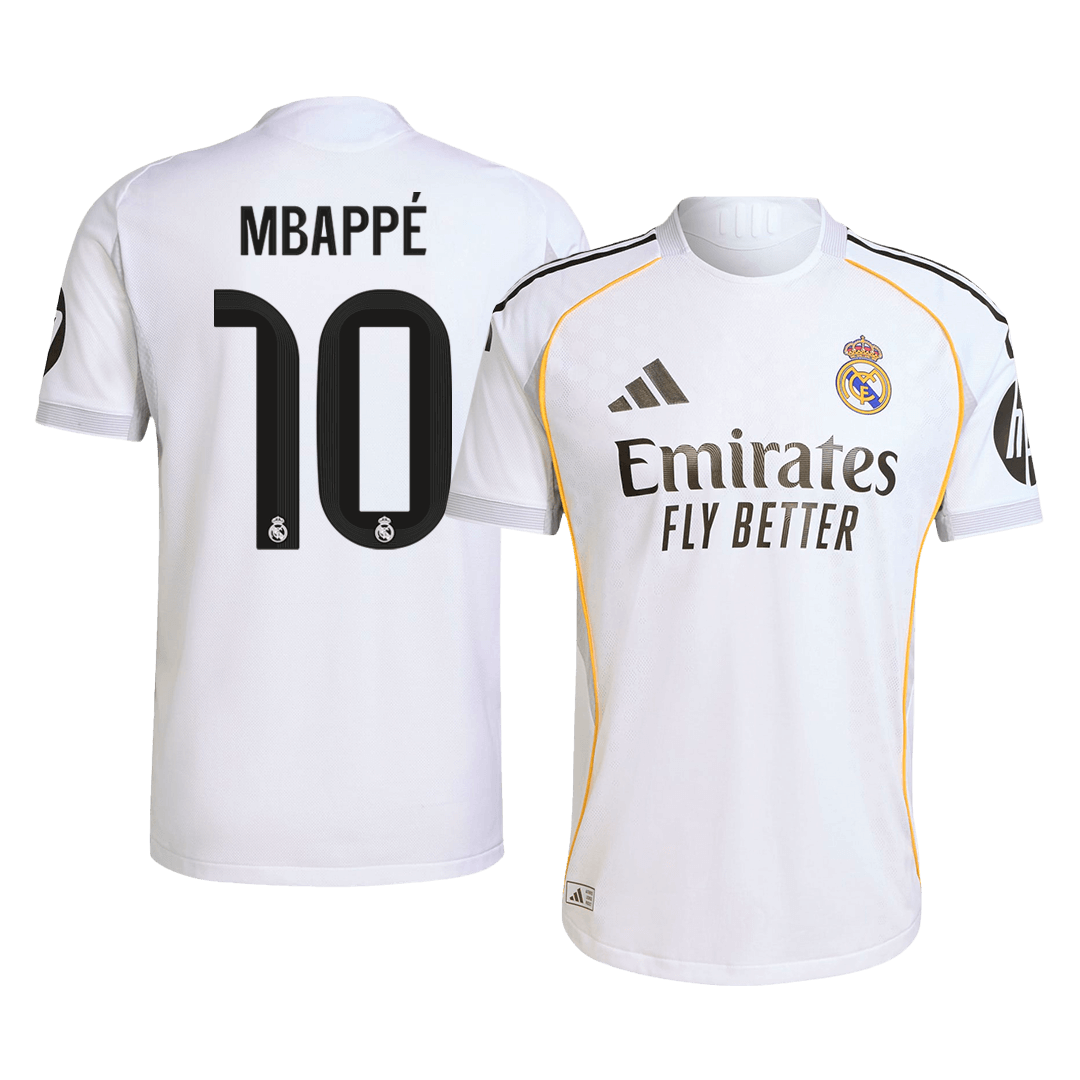 Real Madrid Hjemmedrakt 2025/26 – MBAPPÉ #10