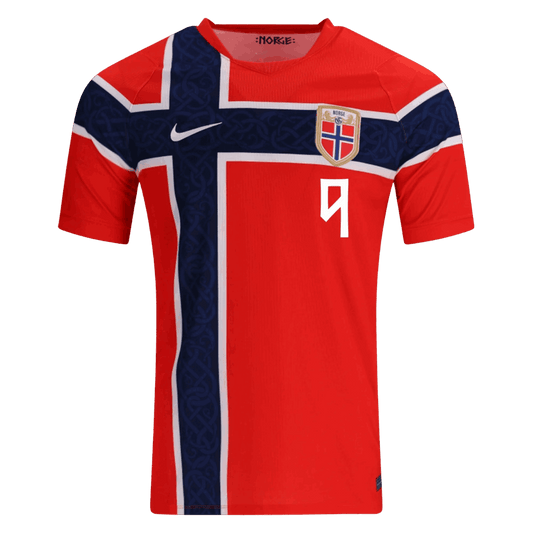 Norge Hjemmedrakt VM 2026 – BRAUT HAALAND #9 – bilde 2