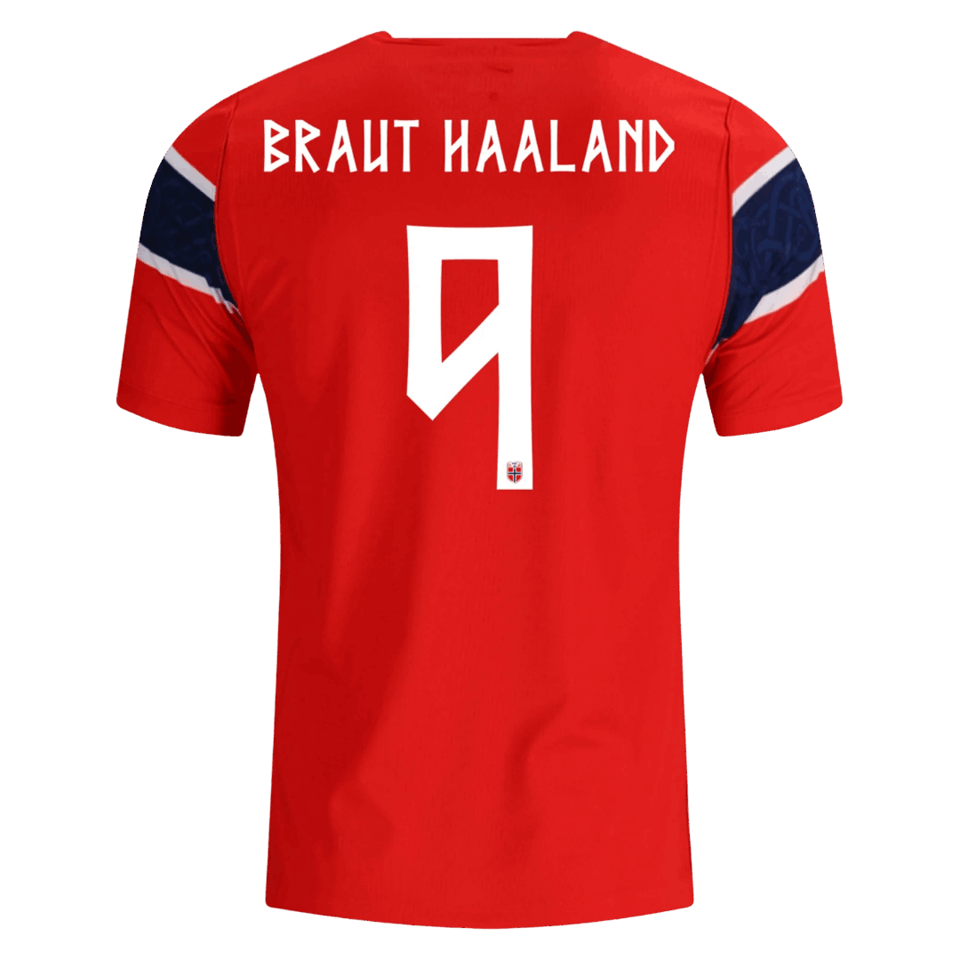 Norge Hjemmedrakt VM 2026 – BRAUT HAALAND #9