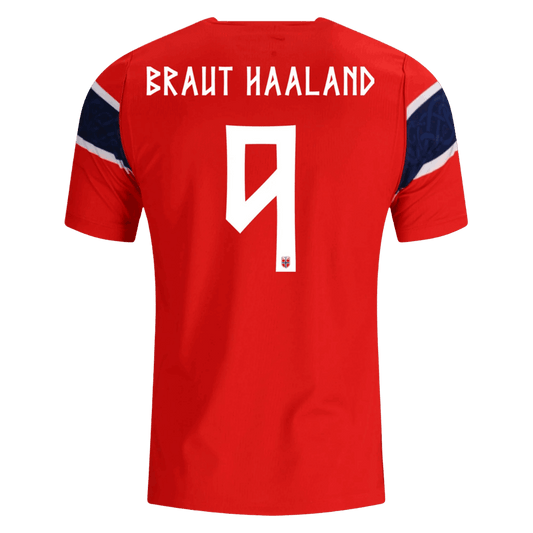 Norge Hjemmedrakt VM 2026 – BRAUT HAALAND #9